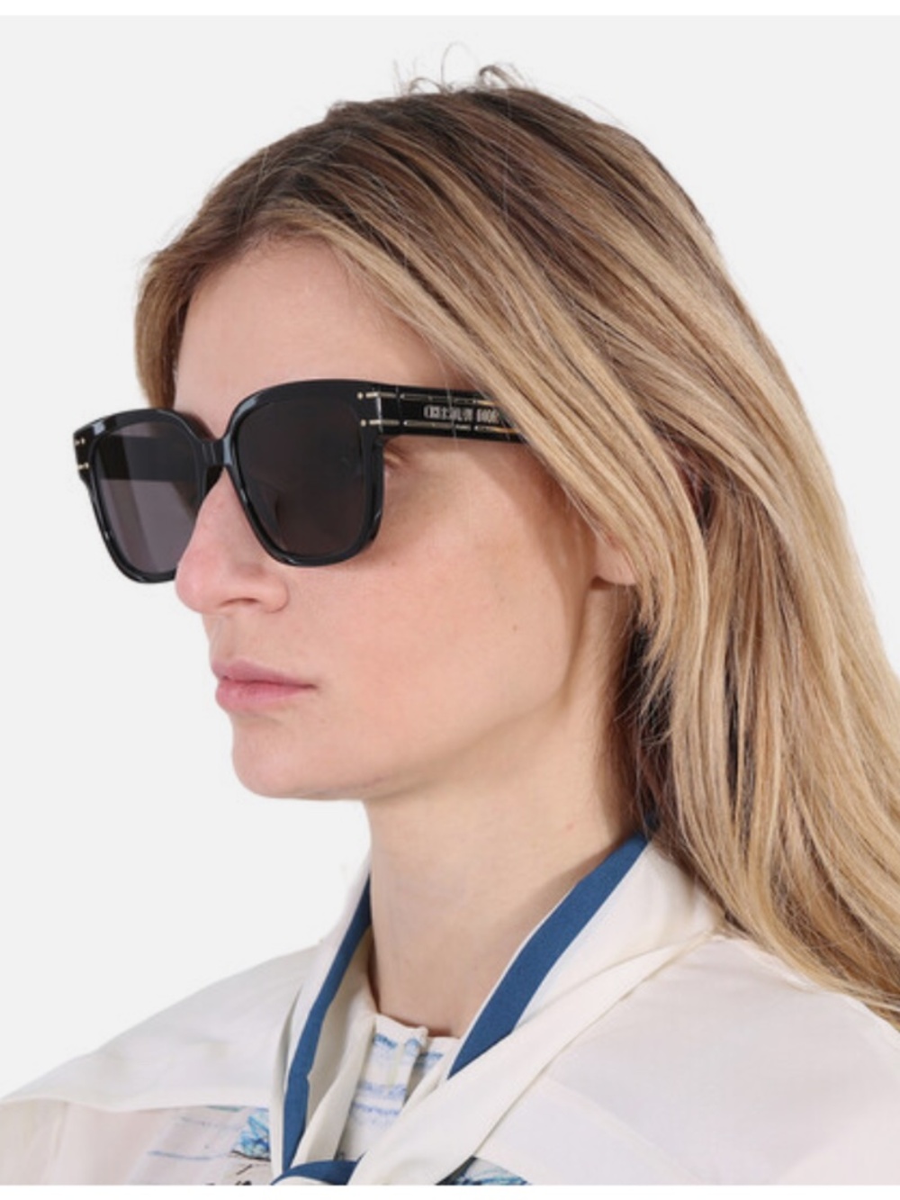 CHRISTIAN DIOR DIORSIGNATURE S7F SUNGLASSES 10A0 BLACK
